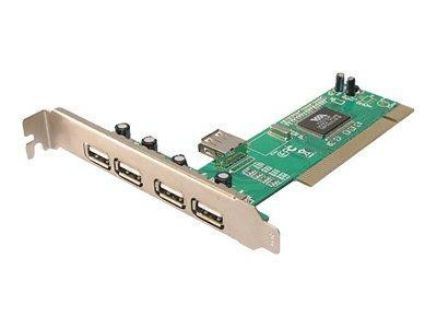 LogiLink PCI Schnittstellenkarte USB 2.0 4+1x