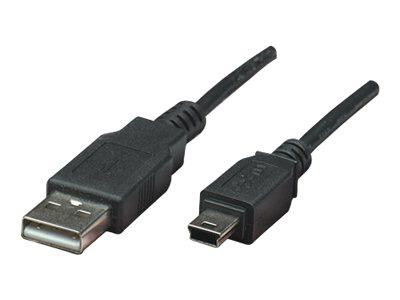 Manhattan USB-Kabel - USB (M) bis Mini-USB, Typ B (M)