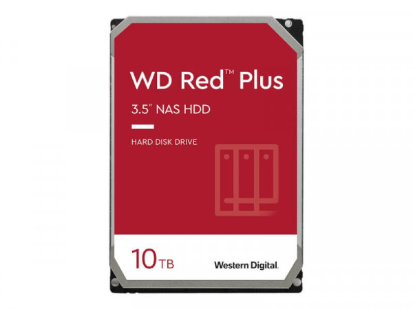 WD Red Plus 8.9cm (3.5") 10TB SATA3 7200 256MB WD100EFGX