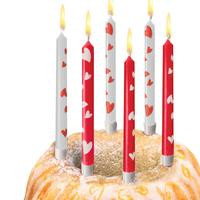 SUSYCARD Geburtstagskerzen Love mit Kerzenhalter 10 St