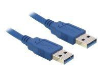 USB3.0 Kabel Delock A -> A St/St 0.50m blau