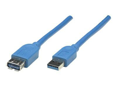 Manhattan SuperSpeed USB Extension Cable - USB-Verlängerungskabel - USB Typ A (M)