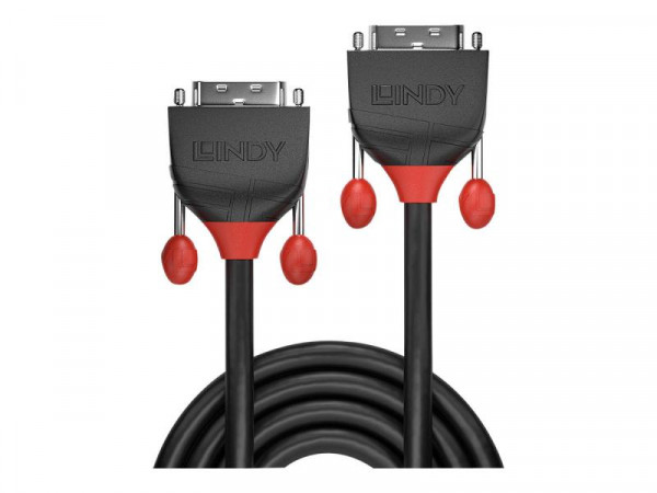 Lindy DVI-D Single Link Kabel Black Line 5m