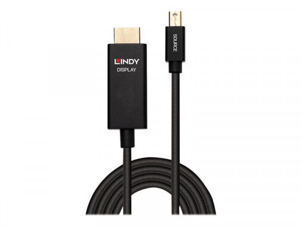 Lindy 3m Mini-DisplayPort an HDMI Adapterkabel mit HDR