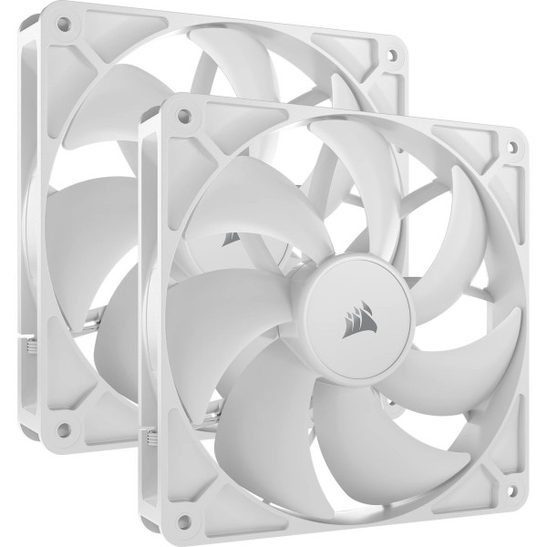 CORSAIR Lüfter 140*140*25 RS140 WHITE PWM Dual Pack