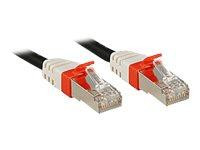 Lindy Patchkabel Cat6(A) SSTP / S/FTP PIMF schwarz 40m 10Gb