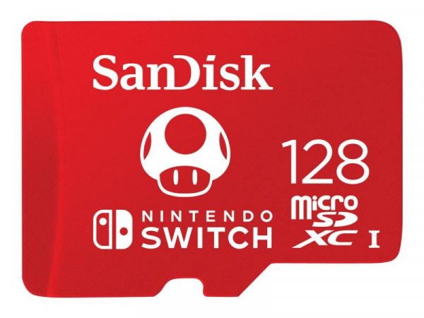 SD MicroSD Card 128GB SanDisk Nintendo Switch