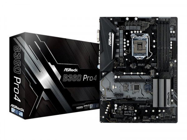 Mainboard ASRock B360 Pro4 1151 ATX HDMI/DVI
