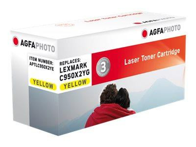 AgfaPhoto Toner APTLC950X2YE ersetzt Lexmark C950X2YG