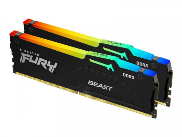 DDR5 64GB PC 6000 CL30 Kingston KIT (2x32GB) FURY Beast RG