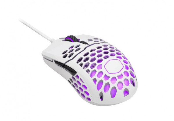 Maus CoolerMaster MasterMouse MM711 Light Mouse White Matte