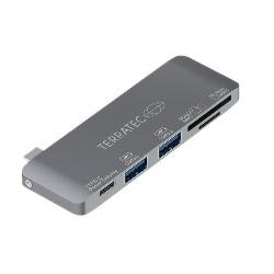 TERRATEC Connect C7 Type-C zu Type-C PD USB3.0 CardReader