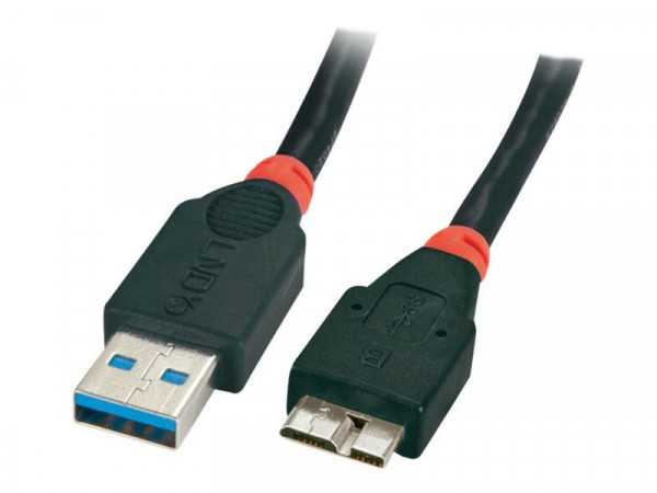 Lindy USB 3.0 Kabel Typ A/Micro-B M/M 2m