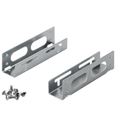 3,5"Festplatten-Einbauwinkel auf 5,25", HDD, SSD, Bulk