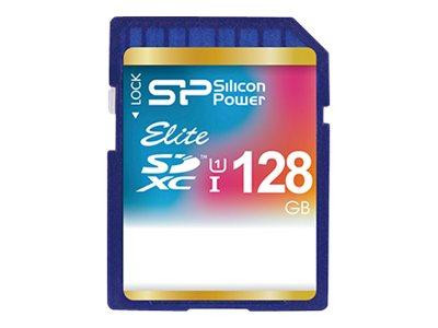 SD Card 128GB Silicon Power UHS-1 (Elite Class) 10 Retail