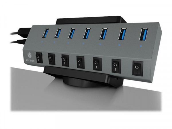 ICY BOX IB-MSA106-HH USB Hub- & Steckdosenleistenhalterung
