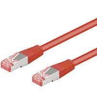 Netzwerkkabel Cat6 S/FTP LSOH, 5,0m, rot, Bulk