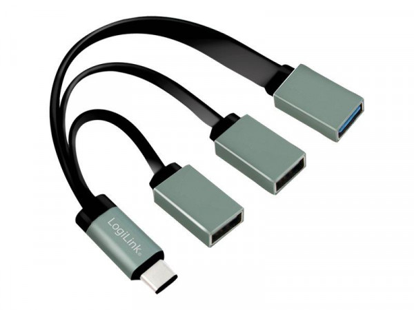 LogiLink USB 3.1 HUB 3-port Type-C Kabel HUB