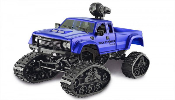 Amewi Pickup Truck FPV mit Rädern & Ketten 4WD 1:16 blau