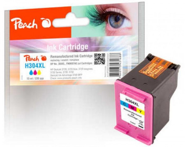Peach Patrone HP NR.304XL N9K07AE color Comp.