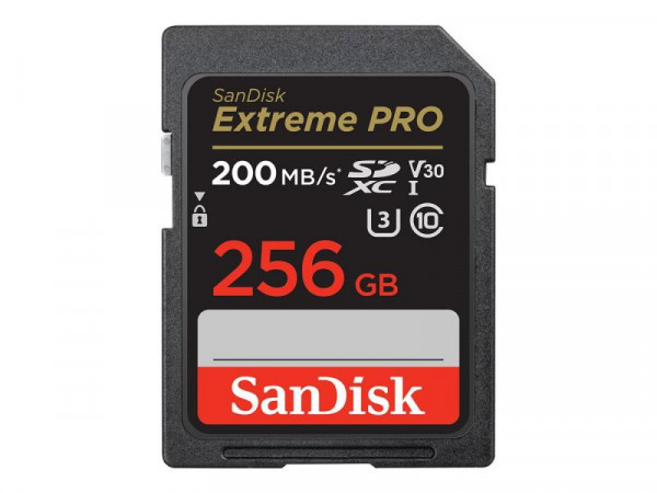 SD Extreme PRO UHS-I Card 256GB SanDisk SDXC