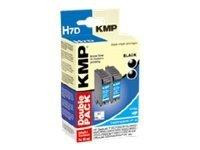 KMP Patrone HP 51645D Nr.45 black Doppelp. 1100 S. H7D