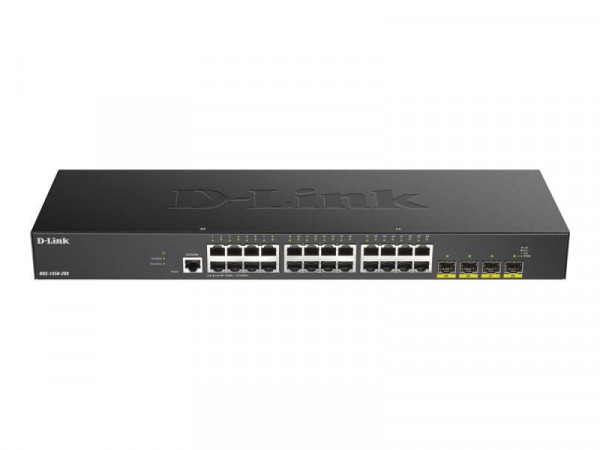 Switch 280mm D-Link DGS-1250-28X 4*SFP+/24*GE retail