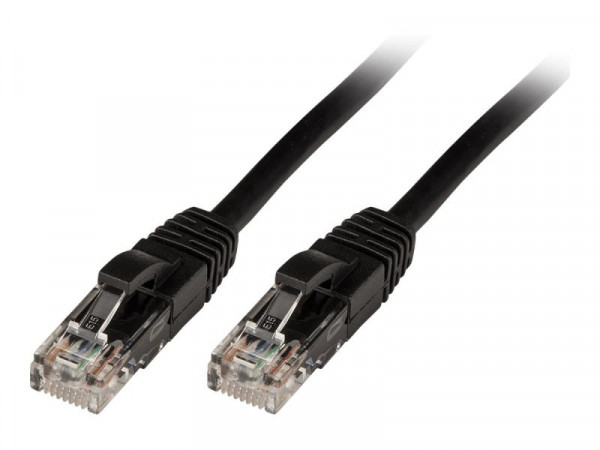 Lindy Patchkabel Cat6 U/UTP schwarz 1.00m