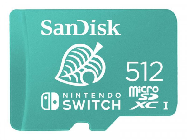 SD MicroSD Card 512GB SanDisk Nintendo Switch