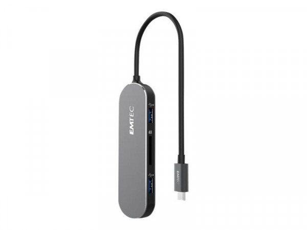 EMTEC Hub 6-in-1 Type-C Gen 1 T650C 4K HDMI HUB