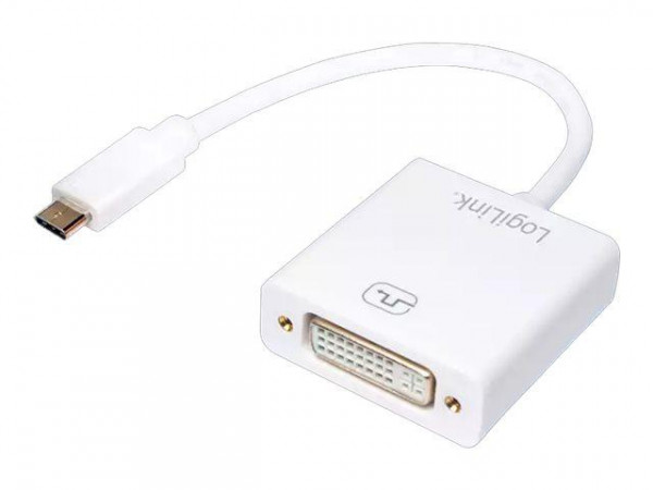 LogiLink USB 3.1 Adapter, USB Type-C to DVI