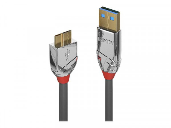 Lindy USB 3.0 Kabel Typ A/Micro-B Cromo Line M/M 2m