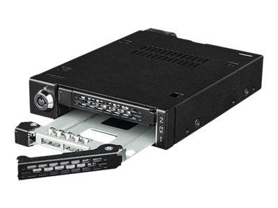 Einbaurahmen IcyDock 2x6,3cm U.2/U.3 NVMe 3,5" SSD sw