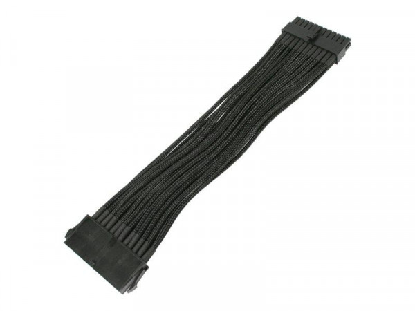 Kabel Nanoxia ATX-Verlängerung, 30 cm, Single, schwarz