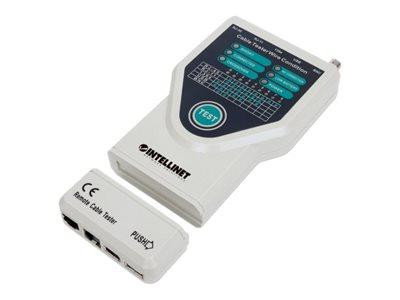 Intellinet Kabeltester 5-in-1 RJ45/RJ11/USB/FireWire/10Base