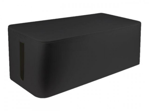 LogiLink Kabelbox groß, schwarz, 400x160x135mm