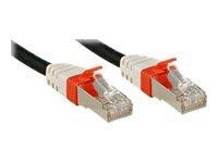 Lindy Patchkabel Cat6(A) SSTP / S/FTP PIMF schwarz 2.00m 10G
