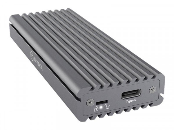 Gehäuse IcyBox USB 3.1 Typ-C M.2 NVMe SSD Gehäuse extern