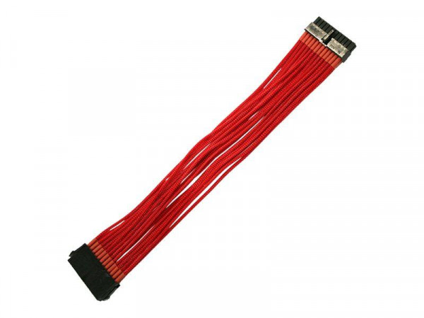 Kabel Nanoxia ATX-Verlängerung, 30 cm, Single, rot