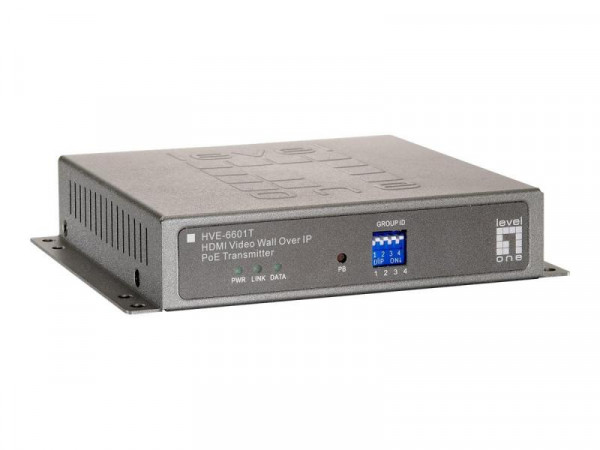 LevelOne HDMI over IP PoE HVE-6601T Transmitter Video Wall