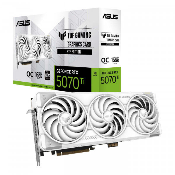 ASUS TUF-RTX5070TI-O16G-BTF-WHITE