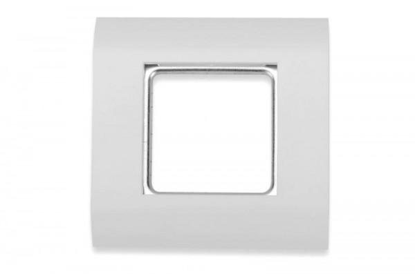DIGITUS Rahmen 80x80mm für Blenden und Frontplatten reinweiß