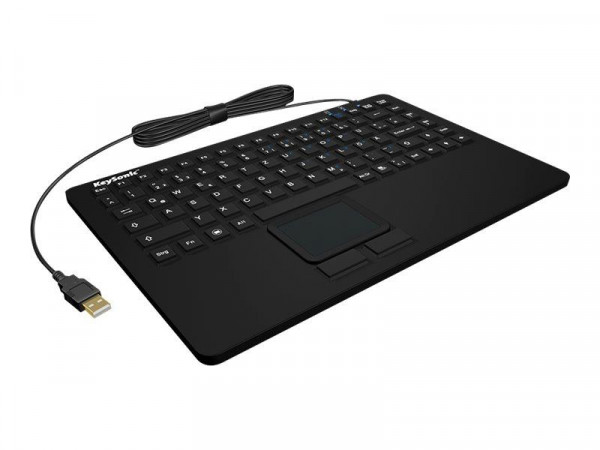 Tastatur Keysonic KSK-5230IN (CH) IP68 Touchpad + Maus Silikon
