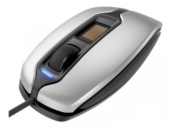 CHERRY Maus MC 4900 FingerTIP ID Mouse silber/schwarz