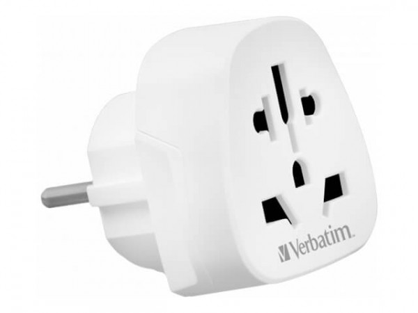 Verbatim World to Europe Travel Adapter Plug WTEU-02