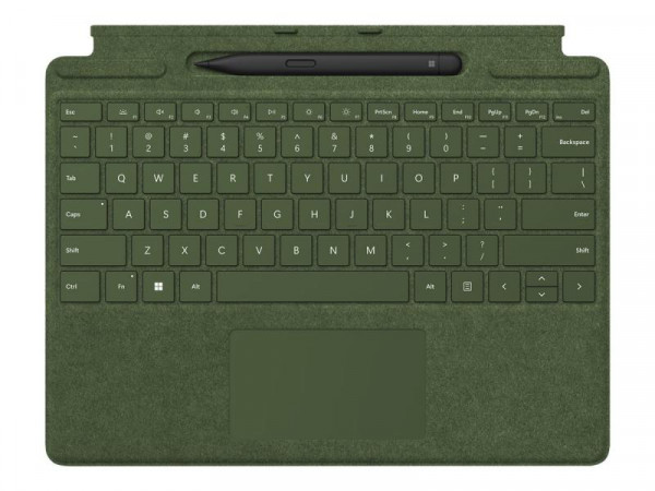 Microsoft Surface Pro 9/8 Type Cover + Pen AT/DE Forest